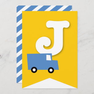 Jongens Speelgoed Kind Verjaardagsfeestje DIY Bunt Kaart