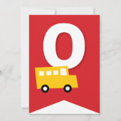 Jongens Speelgoed Kind Verjaardagsfeestje DIY Bunt Kaart (Voorkant)