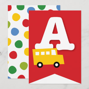 Jongens Speelgoed Kind Verjaardagsfeestje DIY Bunt Kaart