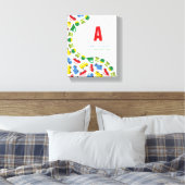 Jongens Speelgoed Kleurrijk Leuk Vervoer Baby Kwek Canvas Afdruk (Insitu (Slaapkamer))