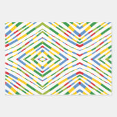 Jongens Speelgoed Kleurrijk Vervoer Kind's Verjaar Inpakpapier Vel (Voorkant 3)