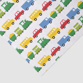 Jongens Speelgoed Kleurrijk Vervoer Kind's Verjaar Tissuepapier (Detail)