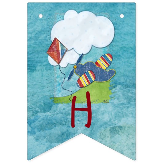 Jongens Speelgoed Mixed Media VERJAARDAG Vlaggetjes (Tweede vlag)