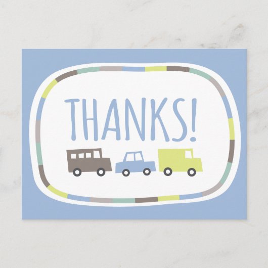 Jongens Speelgoed Pastel Blauw Kind Verjaardagsfee Briefkaart (Voorkant)