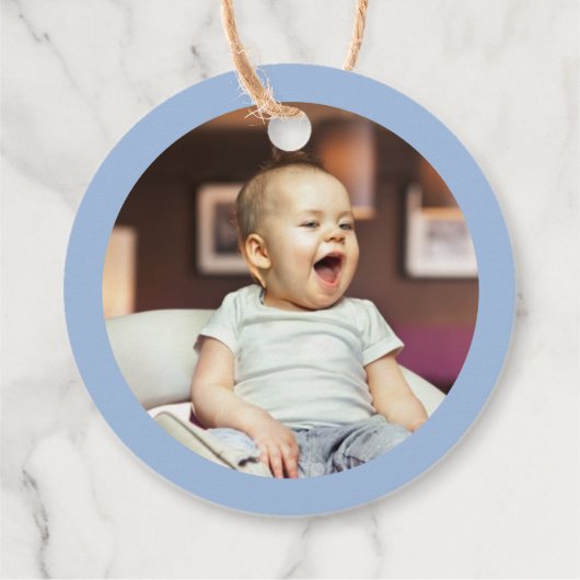 Jongens Speelgoed Pastel Blauw Kind Vervoer Verjaa Bedankjes Labels (Achterkant)