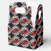 Jongens Speelgoed Rood Sport Auto Favor Box Bedankdoosjes (Geopend)