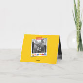 Jongens Speelgoed Transport Pret & Mooie Rode Auto Bedankkaart (Achterkant)