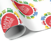 Jongens Speelgoed Vervoer Auto Bus Vrachtwagen Tre Cadeaupapier (Rol Hoek)