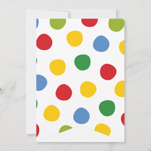 Jongens Speelgoed Vervoer Gelukkig Verjaardagsfees Kaart (Achterkant)