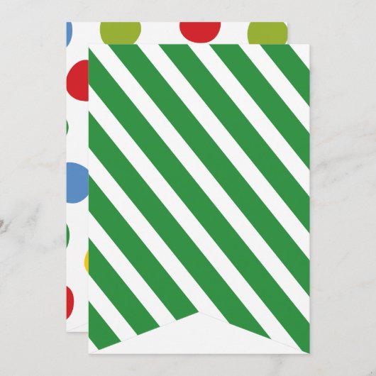 Jongens Speelgoed Vervoer Gelukkig Verjaardagsfees Kaart (Voorkant / Achterkant)