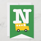 Jongens Speelgoed Vervoer Gelukkig Verjaardagsfees Kaart (Voorkant)