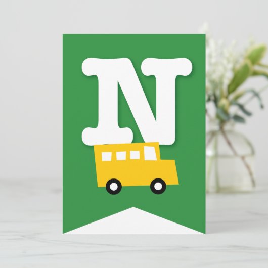 Jongens Speelgoed Vervoer Gelukkig Verjaardagsfees Kaart (Staand voorkant)