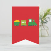 Jongens Speelgoed Vervoer Gelukkig Verjaardagsfees Kaart (Staand voorkant)