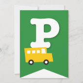 Jongens Speelgoed Vervoer Gelukkig Verjaardagsfees Kaart (Voorkant)