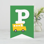 Jongens Speelgoed Vervoer Gelukkig Verjaardagsfees Kaart (Staand voorkant)