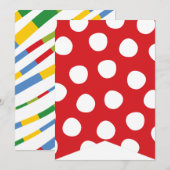 Jongens Speelgoed Vervoer Gelukkig Verjaardagsfees Kaart (Voorkant / Achterkant)