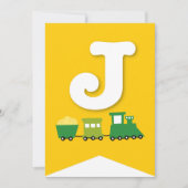 Jongens Speelgoed Vervoer Gelukkig Verjaardagsfees Kaart (Voorkant)