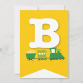 Jongens Speelgoed Vervoer Gelukkig Verjaardagsfees Kaart (Voorkant)