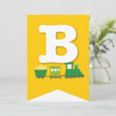 Jongens Speelgoed Vervoer Gelukkig Verjaardagsfees Kaart (Staand voorkant)