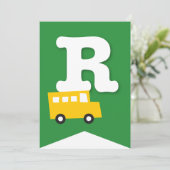 Jongens Speelgoed Vervoer Gelukkig Verjaardagsfees Kaart (Staand voorkant)