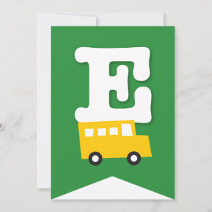 Jongens Speelgoed Vervoer Gelukkig Verjaardagsfees Kaart