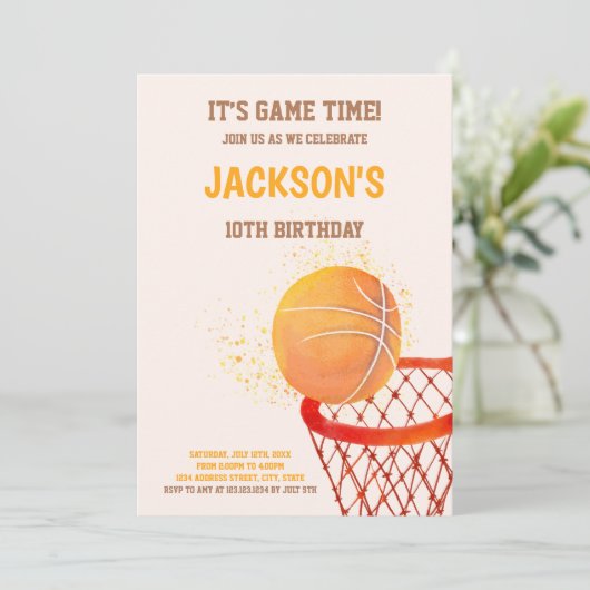 Jongens Sportfeest Kaart (Staand voorkant)