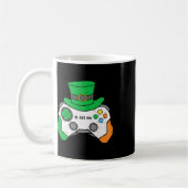 Jongens St. Patricks Dag Videospel Controller Here Koffiemok (Links)