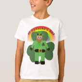 Jongens St Patricks Day Leprechaun T-shirt (Voorkant)