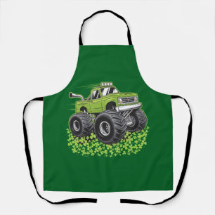 Jongens St. Patrick's Day Peuter Geluk Monster Tru Schort