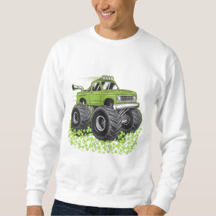 Jongens St. Patrick's Day Peuter Geluk Monster Tru Trui