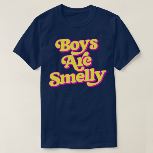 Jongens stinken t-shirt (Design voorkant)