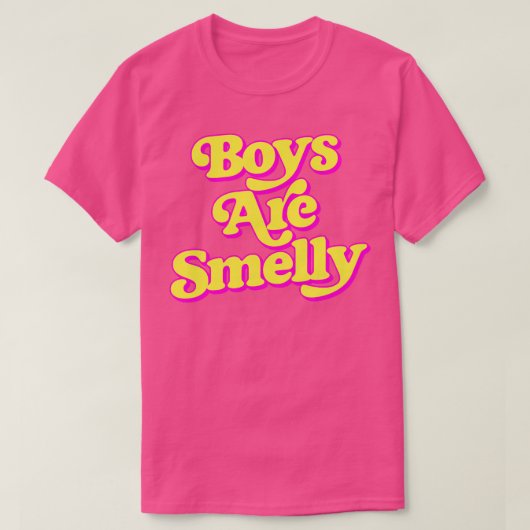Jongens stinken t-shirt (Design voorkant)