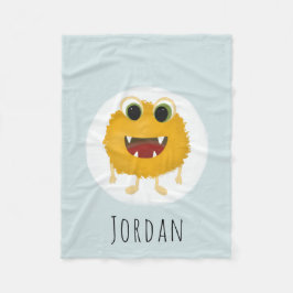 Jongens Stomme en Moderne Magische Monster Kindere Fleece Deken