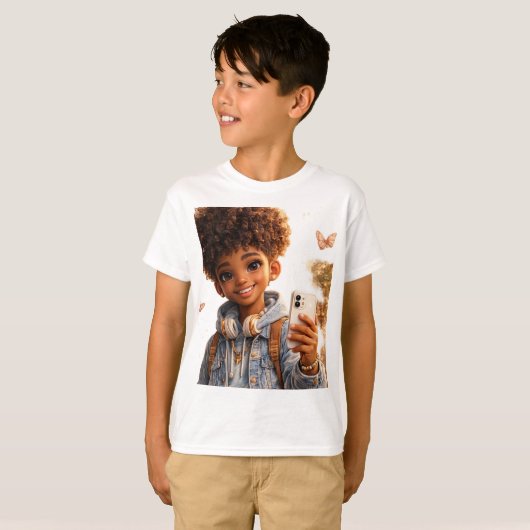 Jongens T-shirt  (Voorkant volledig)