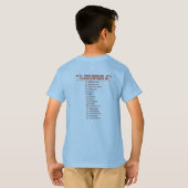 Jongens T-shirt 2025 Reunión Familiar (Achterkant volledig)