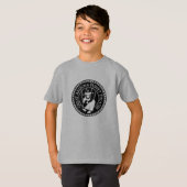 Jongens T-shirt met grote logo (Voorkant volledig)
