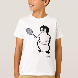Jongens T-shirt: Pinguïn Tennisser T-shirt