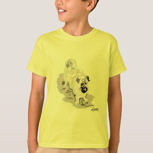 Jongens T-shirt : Puppy (Voorkant)