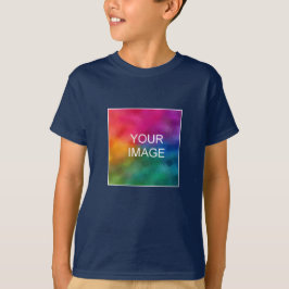 Jongens T-Shirts Afbeelding Foto Navy Blue Sjabloo