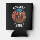 Jongens Thanksgiving Kinder Coolste Turkije in de  Blikjeskoeler (Voorkant)