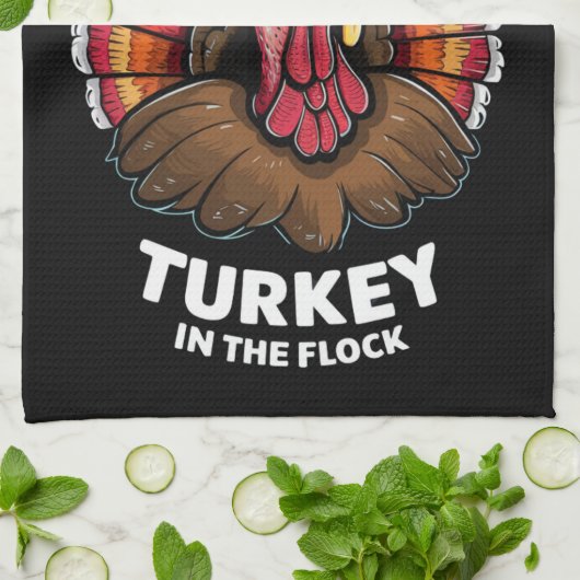 Jongens Thanksgiving Kinder Coolste Turkije in de  Theedoek (Gevouwen)