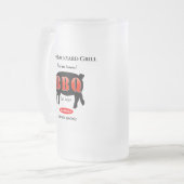 Jongens Thuisbassin Rallling Beer Soda Handle Matglas Bierpul (Voorkant links)