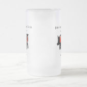 Jongens Thuisbassin Rallling Beer Soda Handle Matglas Bierpul (Center)