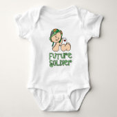 Jongens Toekomstige Soldaat Romper (Voorkant)