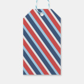 Jongens Train Chugga Twee Vlag Blauw Rood Witte Da Cadeaulabel (Achterkant)