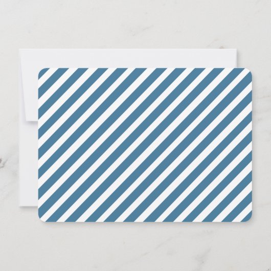 Jongens Trein 1e of 2e Verjaardag Uitnodiging (Achterkant)