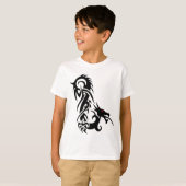 Jongens Tribale Draak T-Shirt (Voorkant volledig)