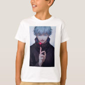 Jongens Tshirt met anime design (Voorkant)