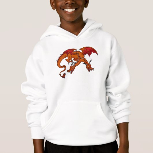 Jongens twee koppen dragon shirt (Voorkant)