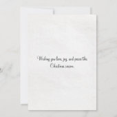  jongens uit 1906 die in sneeuwkerst slapen kaart (Achterkant)